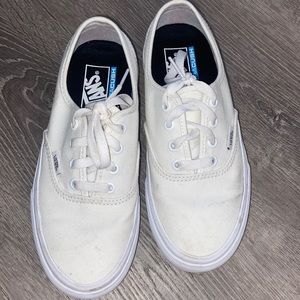 White vans size 6 women’s